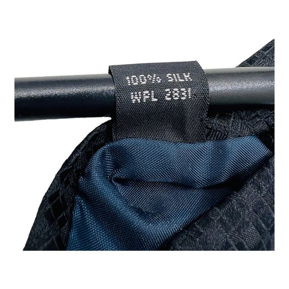 Bugatti 100% Silk Men's Black Tie - Picture 5 of 6